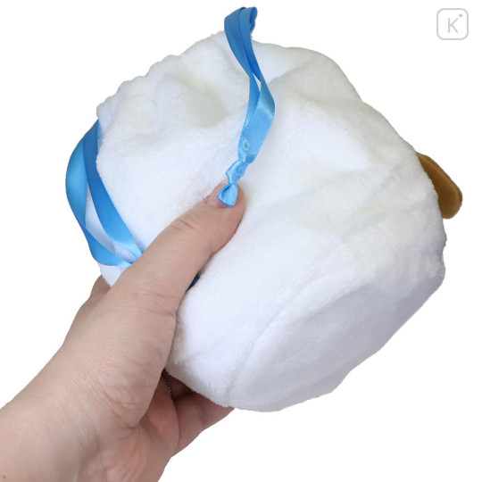 Japan Sanrio Plush Drawstring Bag - Pochacco : Sweet Cakes Collection Strawberry - 2