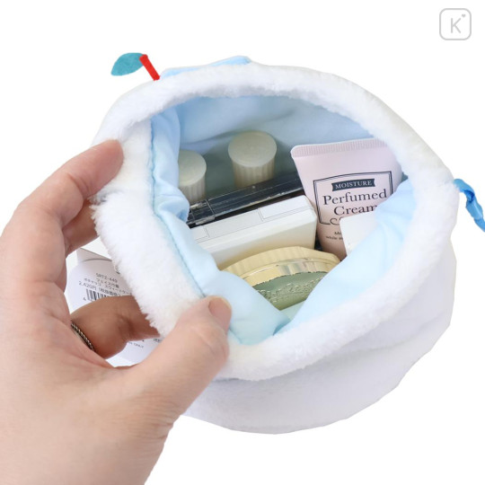 Japan Sanrio Plush Drawstring Bag - Pochacco : Sweet Cakes Collection Strawberry - 3