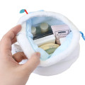 Japan Sanrio Plush Drawstring Bag - Pochacco : Sweet Cakes Collection Strawberry - 3