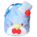 Japan Sanrio Plush Drawstring Bag - Tuxedo Sam : Sweet Cakes Collection Strawberry - 1