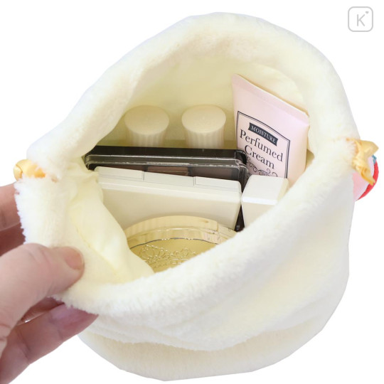 Japan Sanrio Plush Drawstring Bag - My Sweet Piano : Sweet Cakes Collection Strawberry - 3