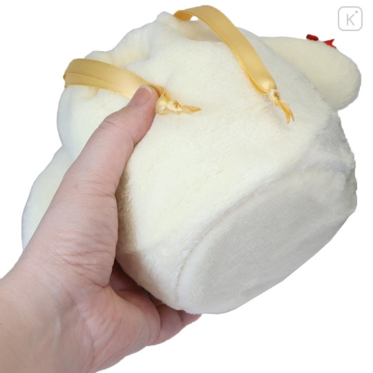 Japan Sanrio Plush Drawstring Bag - Bonbonribbon : Sweet Cakes Collection Strawberry - 2