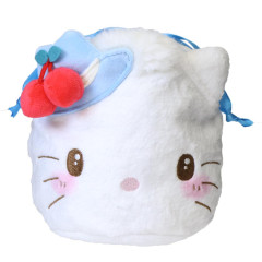 Japan Sanrio Plush Drawstring Bag - Dear Daniel : Sweet Cakes Collection Strawberry