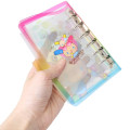 Japan Sanrio 6 Hole Sticker Binder - Usahana : Clear Tan Kawaii Style Time - 2