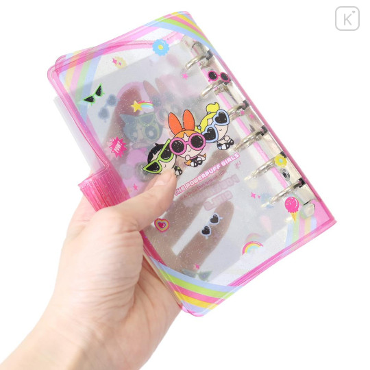 Japan The Powerpuff Girls 6 Hole Sticker Binder - Sunglasses - 2
