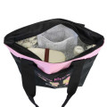 Japan Sanrio Insulated Lunch Bag - Hello Kitty : Tan Black Pink - 3