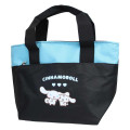 Japan Sanrio Insulated Lunch Bag - Cinnamoroll & Milk : Black Blue - 1
