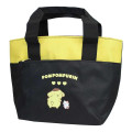 Japan Sanrio Insulated Lunch Bag - Pompompurin : Black Yellow - 1
