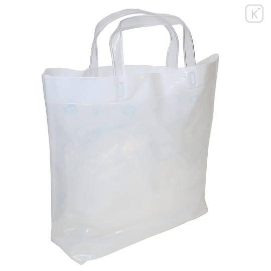 Japan Sanrio Waterproof Vinyl Beach Bag & Pool Tote - Cinnamoroll : & Milk White - 2