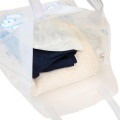 Japan Sanrio Waterproof Vinyl Beach Bag & Pool Tote - Cinnamoroll : & Milk White - 3