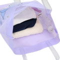Japan Sanrio Waterproof Vinyl Beach Bag & Pool Tote - Kuromi & My Melody : Purple - 3