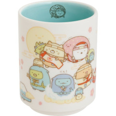Japan San-x Japanese Tea Cup - Sumikko Gurashi : Ninja Training Blue