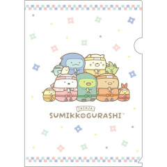 Japan San-x A4 Clear File Folder - Sumikko Gurashi : Ninja Training