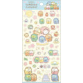Japan San-x Washi Cotton Seal Sticker - Sumikko Gurashi : Ninja Training Light Yellow - 1