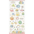 Japan San-x Washi Cotton Seal Sticker - Sumikko Gurashi : Ninja Training - 1