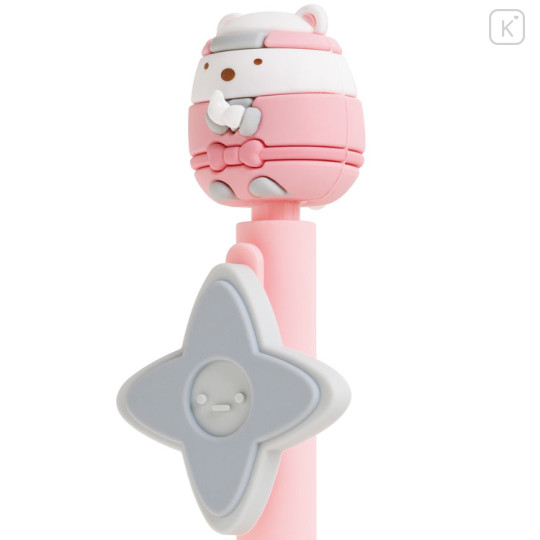 Japan San-x Mascot Ballpoint Pen - Sumikko Gurashi : Ninja Training Shirokuma - 3