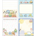 Japan San-x Flip Memo - Sumikko Gurashi : Ninja Training Light Yellow - 3