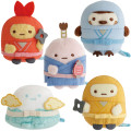 Japan San-x Tenori Plush (SS) Set - Sumikko Gurashi : Ninja Training - 1