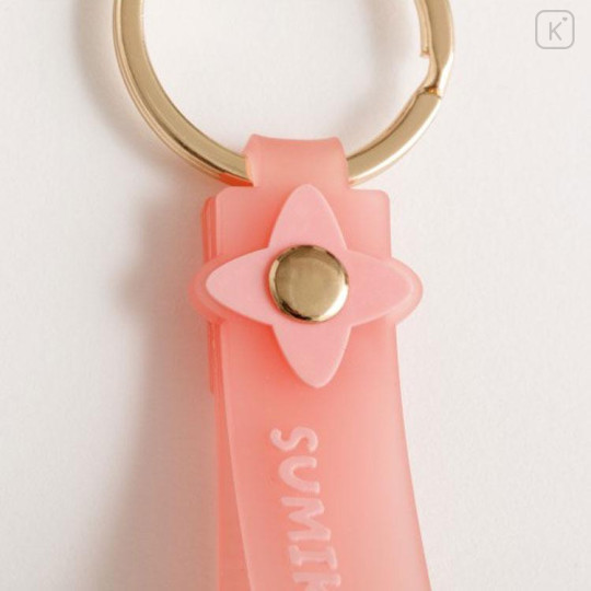 Japan San-x Mascot Keychain - Sumikko Gurashi : Ninja Training Shirokuma - 4