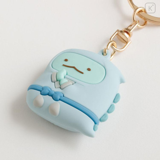 Japan San-x Mascot Keychain - Sumikko Gurashi : Ninja Training Tokage - 4