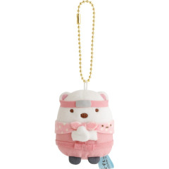 Japan San-x Hanging Plush Toy - Sumikko Gurashi : Ninja Training Shirokuma