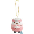 Japan San-x Hanging Plush Toy - Sumikko Gurashi : Ninja Training Shirokuma - 1