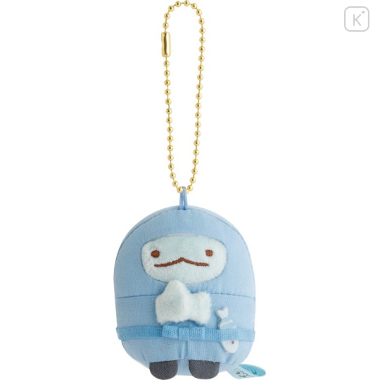 Japan San-x Hanging Plush Toy - Sumikko Gurashi : Ninja Training Tokage - 1