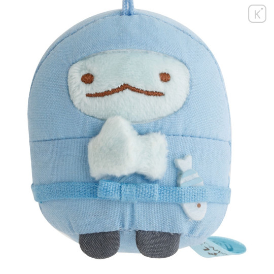 Japan San-X Original Hanging Plush Toy - Sumikko Gurashi : Ninja Training Tokage - 2