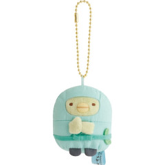 Japan San-X Original Hanging Plush Toy - Sumikko Gurashi : Ninja Training Penguin?