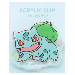 Japan Pokemon Acrylic Clip - Bulbasaur : Sakura