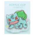 Japan Pokemon Acrylic Clip - Bulbasaur : Sakura - 1