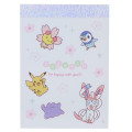 Japan Pokemon Mini Notepad - Pocket Monster : Sakura White - 1