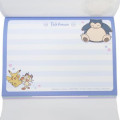 Japan Pokemon A6 Notepad - Charizard & Gengar & Snorlax : Sakura Black - 4