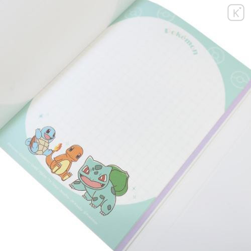 Japan Pokemon A6 Notepad - Charizard & Gengar & Snorlax : Sakura Black - 5