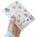 Japan Pokemon A6 Notepad - Pikachu & Piplup & Sylveon : Sakura White - 2