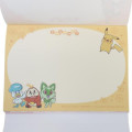 Japan Pokemon A6 Notepad - Pikachu & Piplup & Sylveon : Sakura White - 4