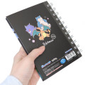 Japan Pokemon A6 Ring Notebook - Charizard & Gengar & Snorlax : Sakura Black - 2