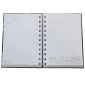 Japan Pokemon A6 Ring Notebook - Charizard & Gengar & Snorlax : Sakura Black - 3