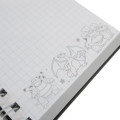 Japan Pokemon A6 Ring Notebook - Charizard & Gengar & Snorlax : Sakura Black - 4