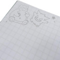 Japan Pokemon A6 Ring Notebook - Charizard & Gengar & Snorlax : Sakura Black - 5