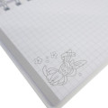Japan Pokemon A6 Ring Notebook - Pikachu & Piplup & Sylveon : Sakura White - 4