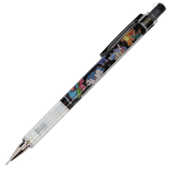 Japan Pokemon Mechanical Pencil - Charizard & Gengar & Snorlax : Sakura Black - 1
