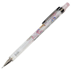 Japan Pokemon Mechanical Pencil - Pikachu & Piplup & Sylveon : Sakura White