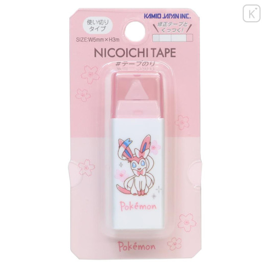 Japan Pokemon Nicoichi Glue Tape - Sylveon : Sakura - 1