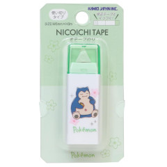 Japan Pokemon Nicoichi Glue Tape - Snorlax : Sakura
