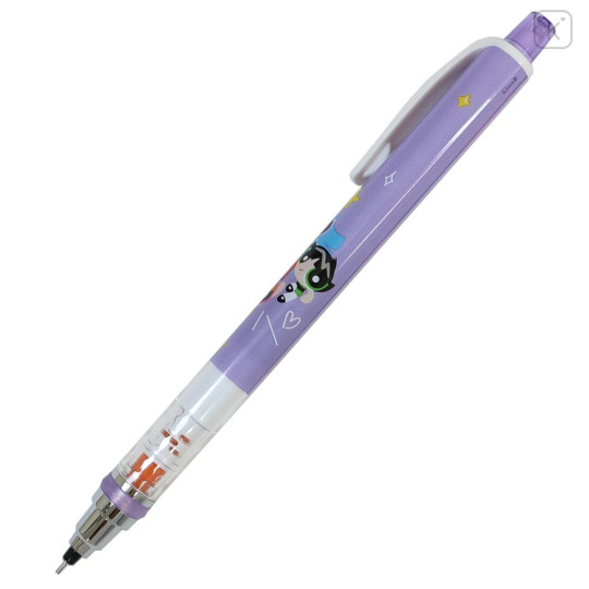 Japan The Powerpuff Girls Kuru Toga Mechanical Pencil - Purple - 2