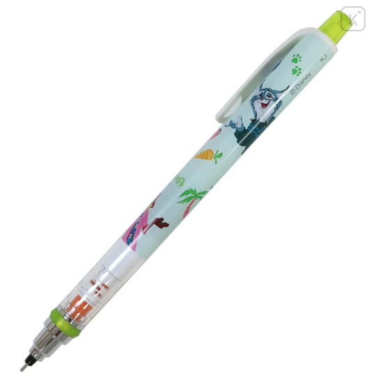 Japan Disney Kuru Toga Mechanical Pencil - Zootopia 2 : Green - 2