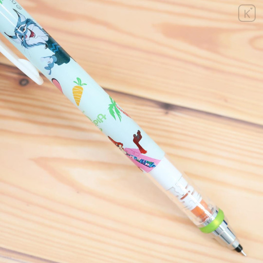 Japan Disney Kuru Toga Mechanical Pencil - Zootopia 2 : Green - 3