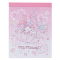 Japan Sanrio Mini Notepad - My Melody : Dream Flower - 1