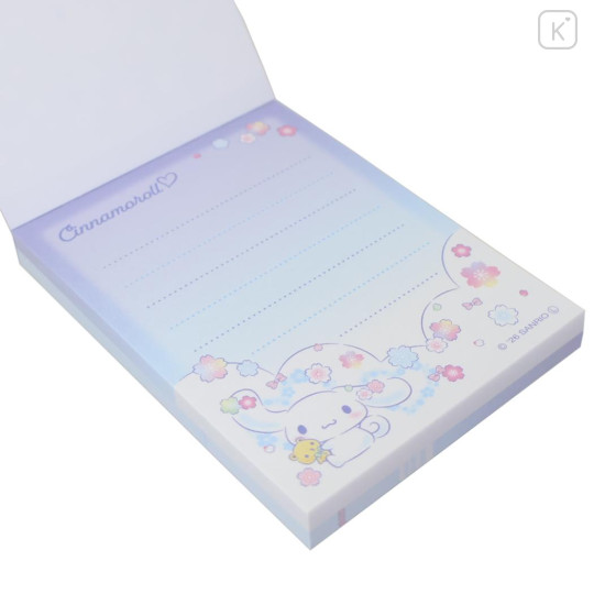 Japan Sanrio Mini Notepad - Cinnamoroll : Dream Flower - 2